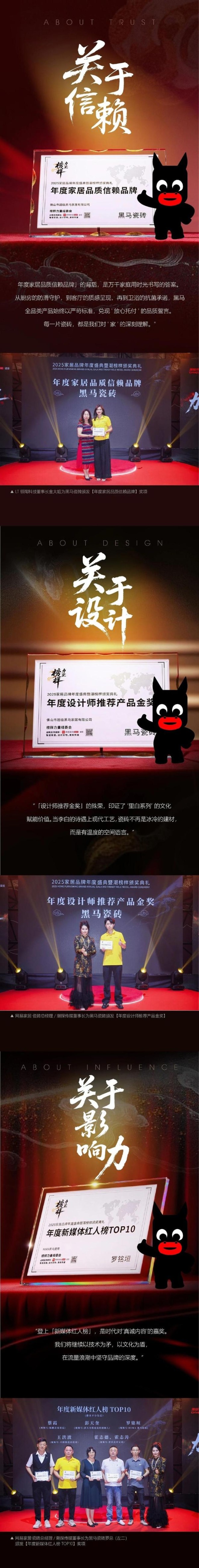 2025榜样力量 | 黑马瓷砖 不忘初心，方为榜样！