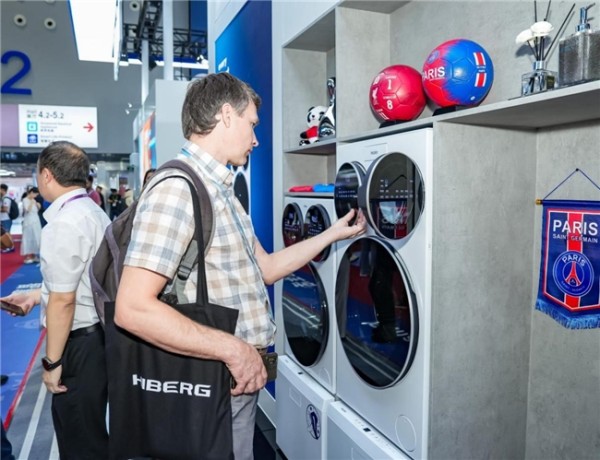 继百万订单后 海尔三筒洗衣机在广交会又获外商青睐