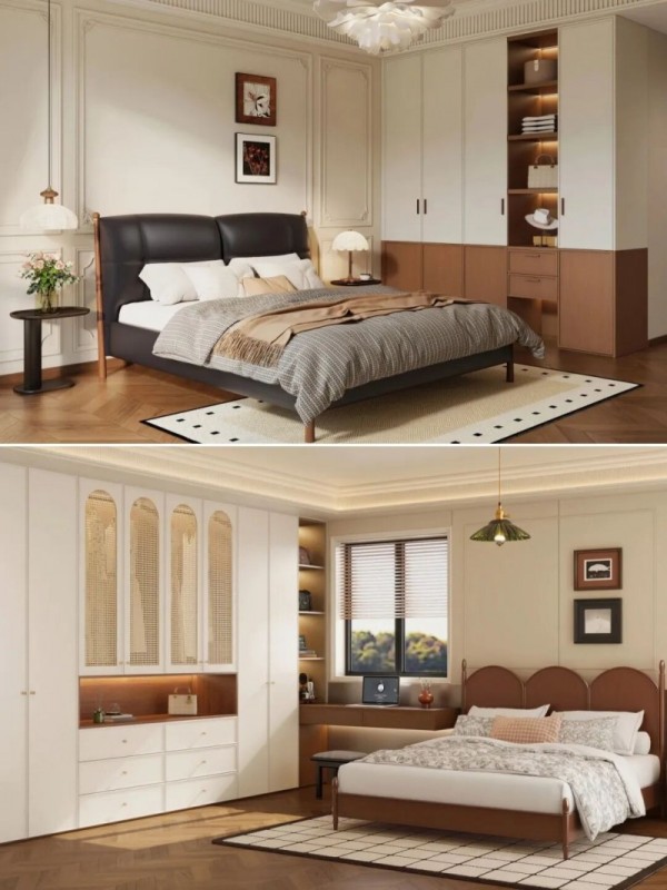 全友家居设计丨18个中古风卧室，照着装秒变家居博主！