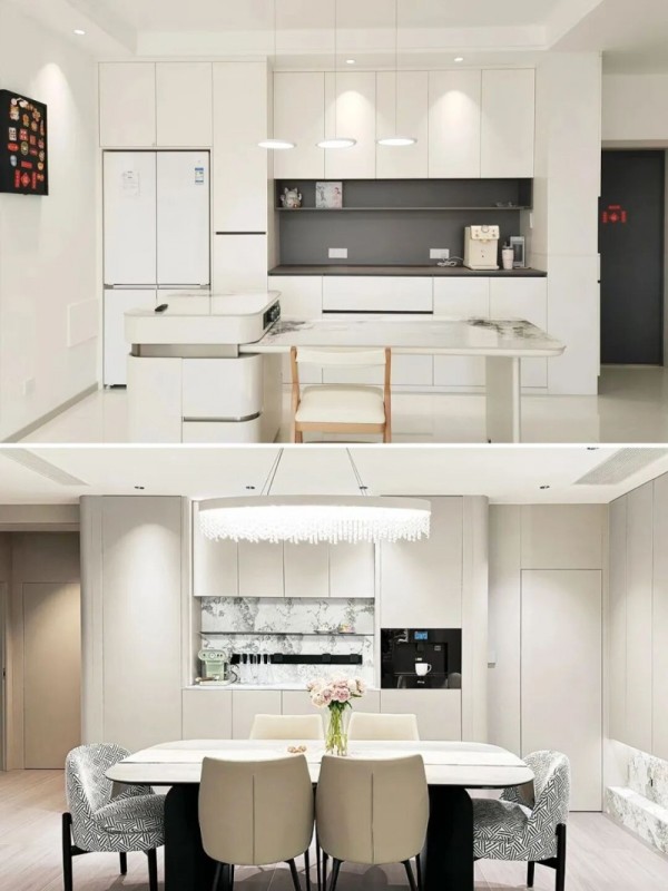 全友家居丨12套定制餐边柜分享，原来实物这么好看！