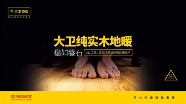积淀·淬炼 | 大卫地板28年,用心创造精致家居!
