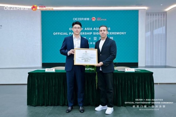 重磅官宣!欧哲门窗正式成为亚洲泳联官方合作伙伴