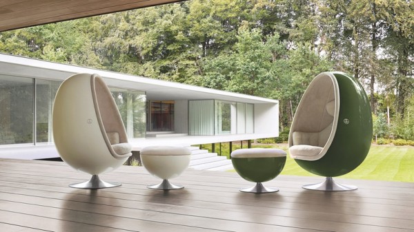未来主义经典回归：Roche Bobois 罗奇堡带来Henrik Thor-Larsen的OVALIA扶手椅
